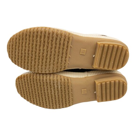 New JSport Jambu Short Duck Boots Brown Waterproof Fur Collar Women's 6 7 8 - Picture 9 of 9